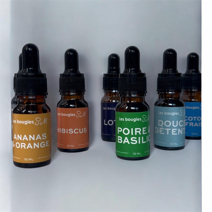 Collection Fragrances et Recharge pour diffuseur a voiture