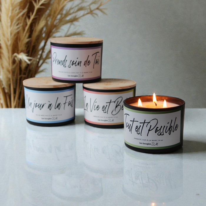 pensées positive , ambiance , bien-être , bougies sm , bougiessm , candle , cire de soja , cire de soya meilleurs odeurs , coup de coeur , douceur , paix intérieur , confiance , self love , 