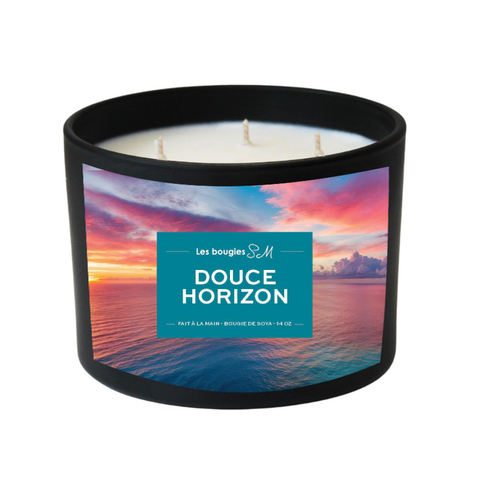 Bougie Douce Horizon – Herbacée & apaisante