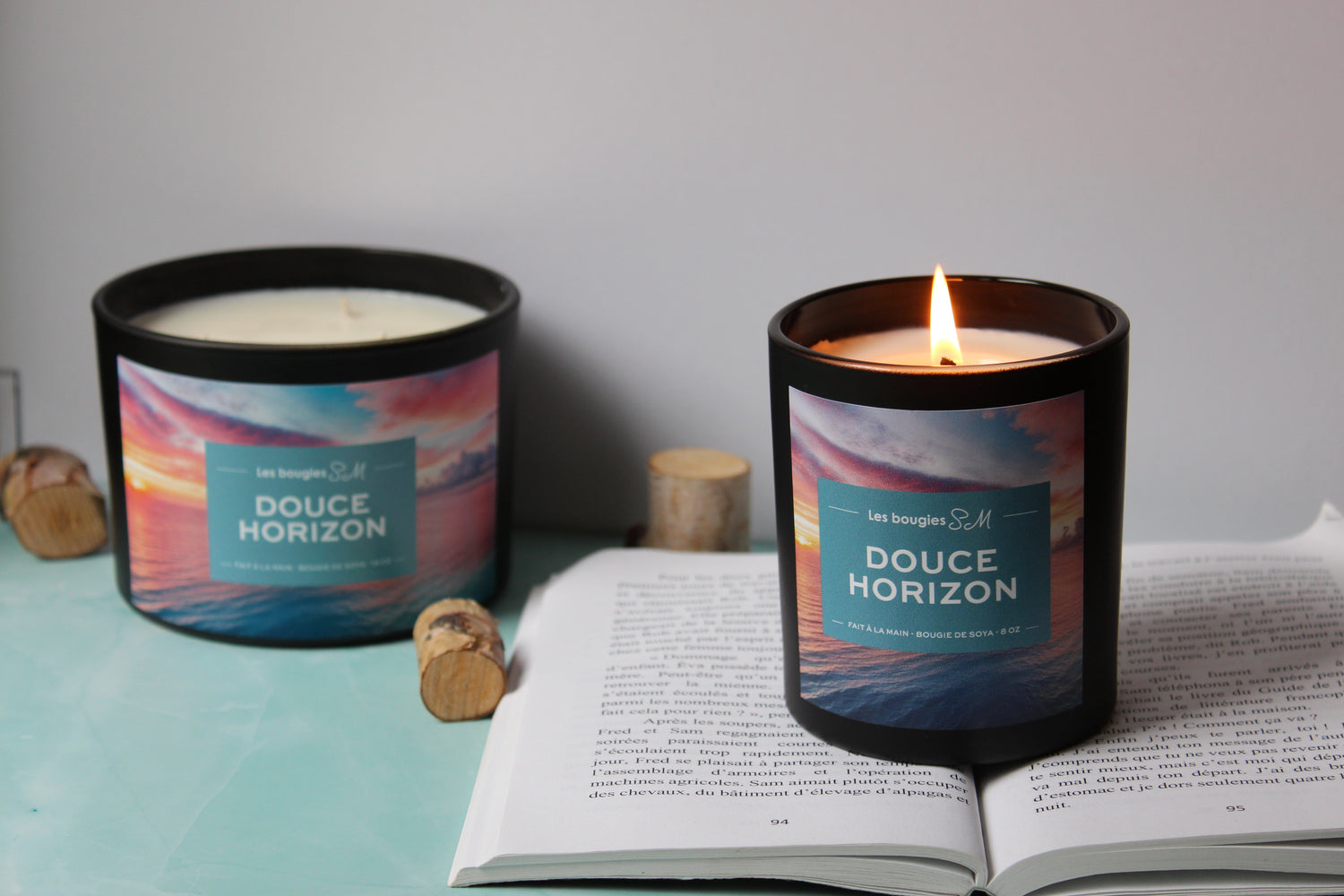 Un parfum apaisant , une lumière douce