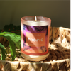 tropic , bougie , été ,agrume , vivifiante , candle , summer candle , fraicheur , odeur , fragrance , parfum, 8 oz , cire de soya , douceur, éclatante , décoration intérieur , coloré , couleur 